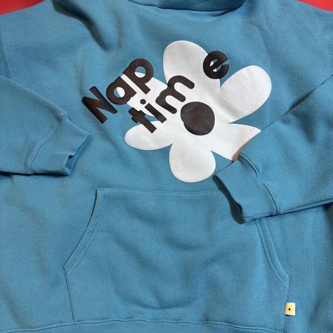 ナップタイム　naptime. Nissy 西島隆弘　スウェット　パーカー　青