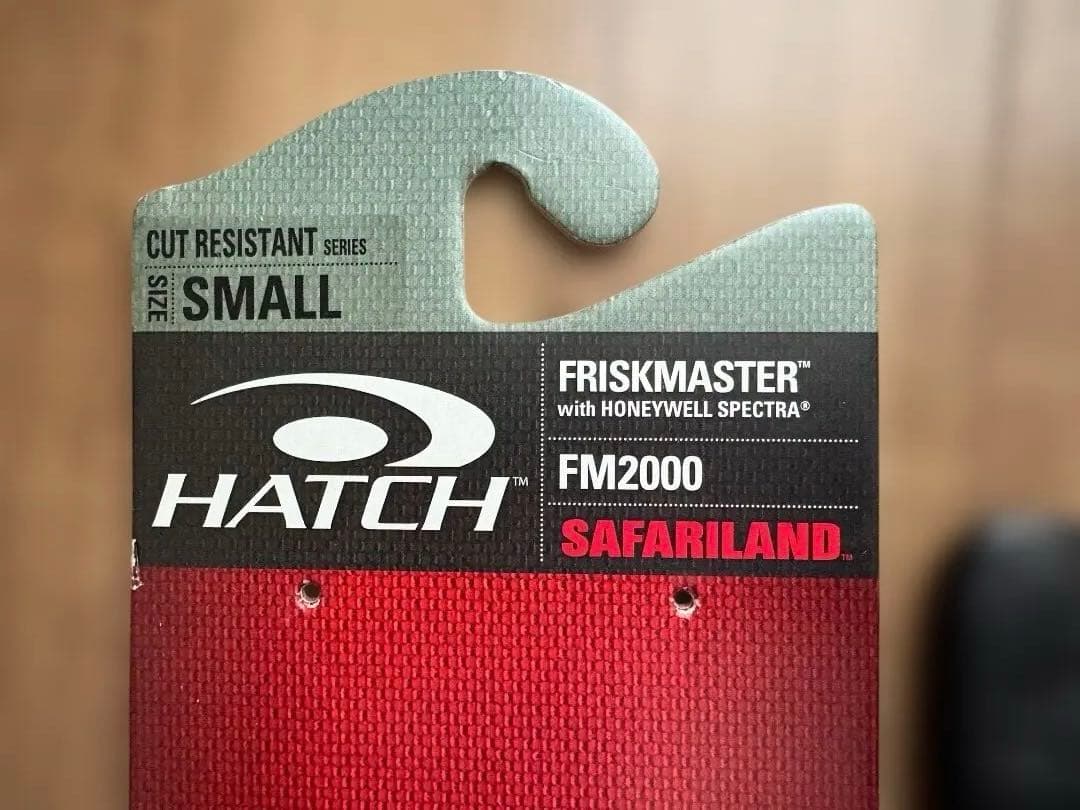 現地購入実物　サファリランド 防刃グローブ Sサイズ HACTH