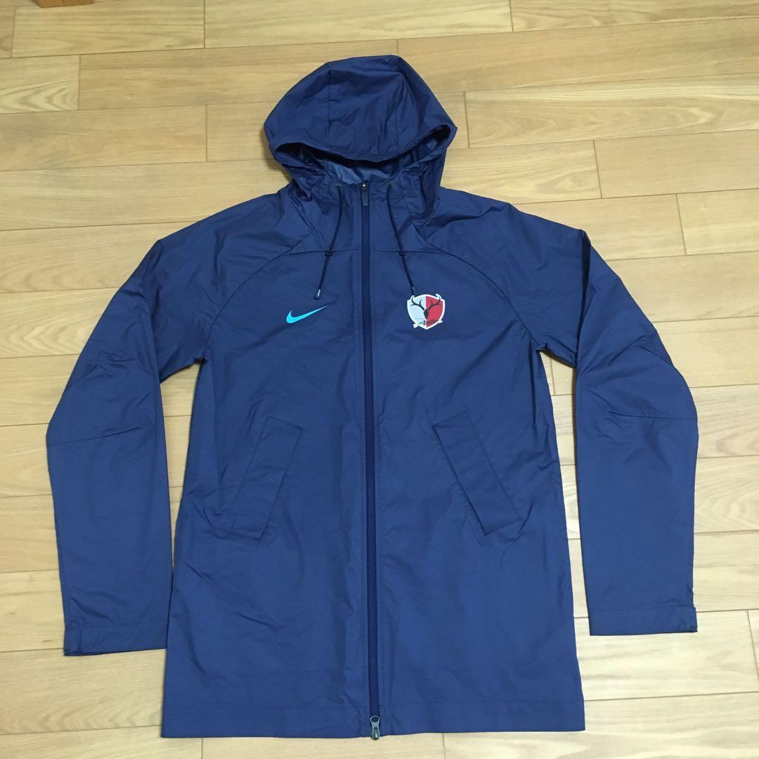 鹿島アントラーズ　選手スタッフ支給品　ピステ/レインウェア　M〜L相当サイズ感