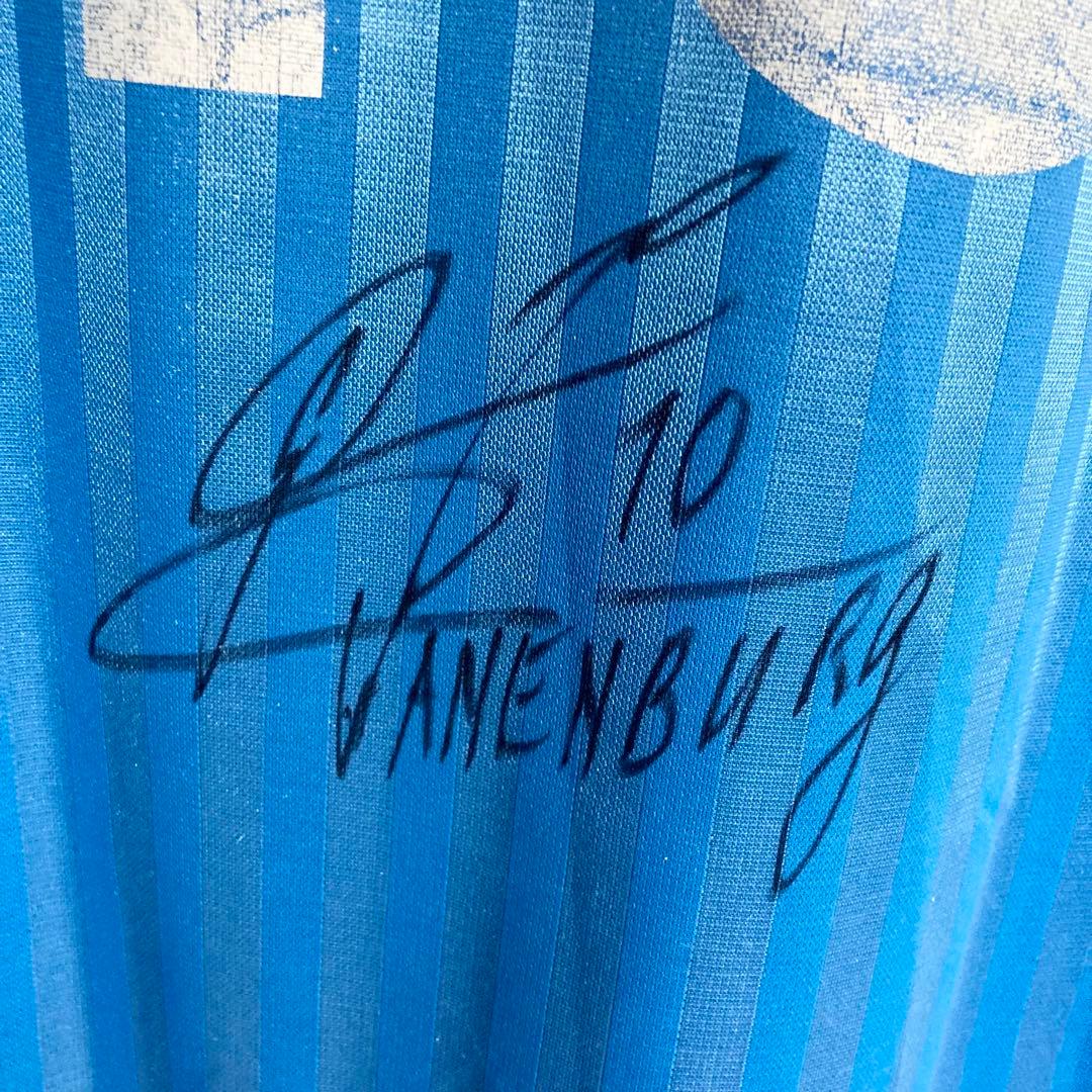 サッカー ジュビロ磐田 ユニフォーム 背番号10 ファネンブルグ サイン入り