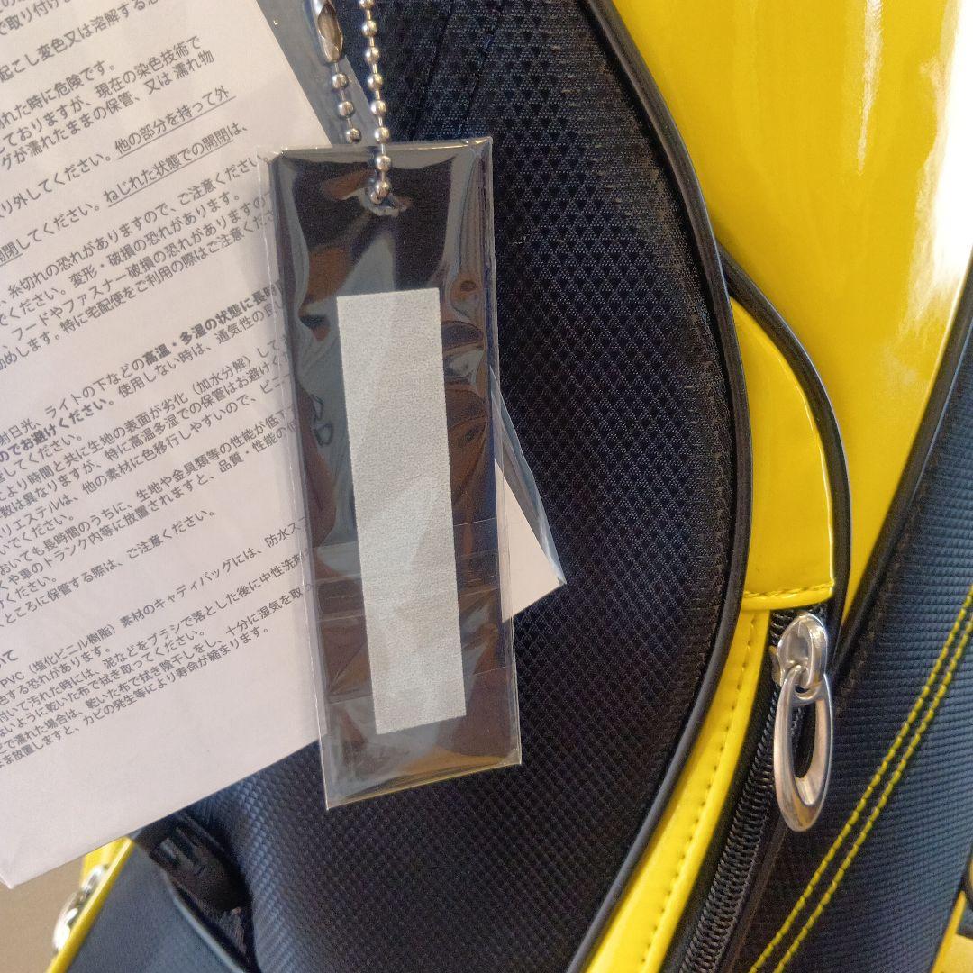 ★新品・未使用★ BRIDGESTONEキャディバッグ 黒/黄　ブリヂストン