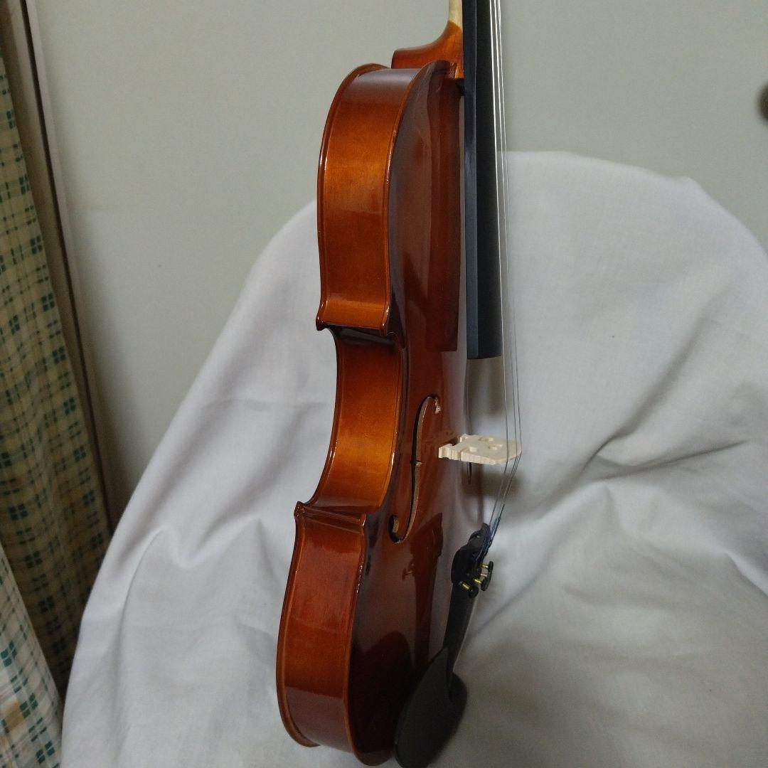 ♥特価♥整備済、即使用可♥新品未使用バイオリン4/4♥初心者向け♥弓ケース松脂付