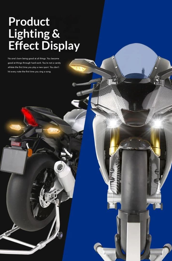 ヤマハ　YZF-R1M 超BIG1/6サイズ