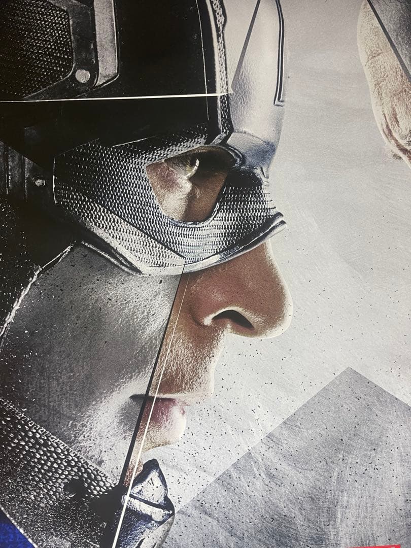 *枚数限定*映画館用両面印刷ポスターUS版:シビル・ウォー/キャプテンアメリカ