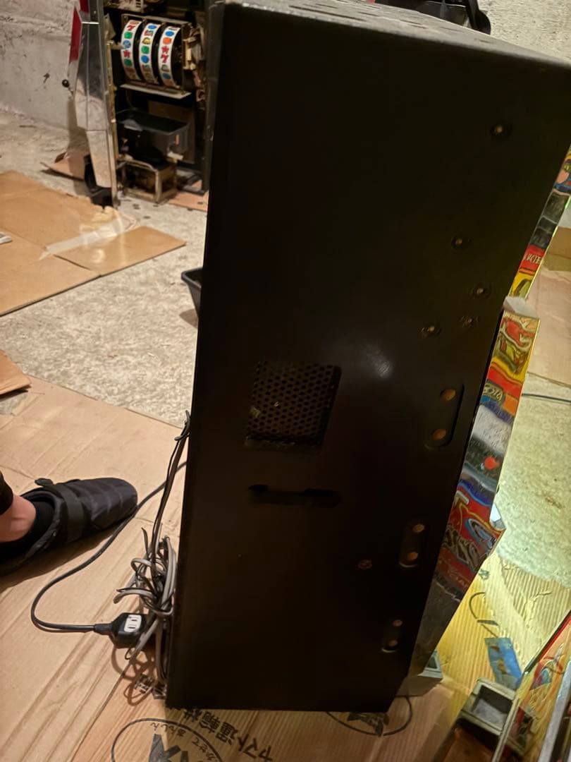 【通電確認済み】パチスロ実機 コンチネンタルIII 緑 レトロ スロットマシン②