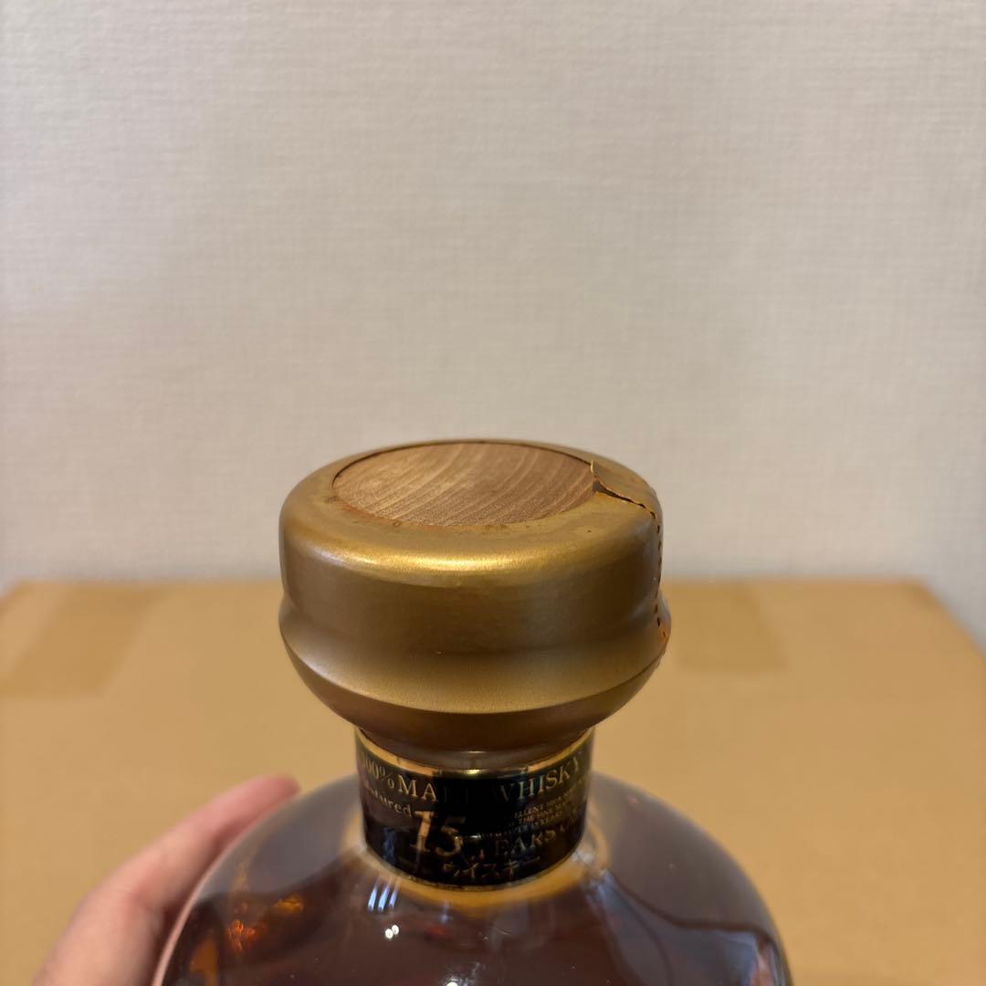 メルシャン 軽井沢 貯蔵15年 100％モルト ウイスキー 未開封　現状品