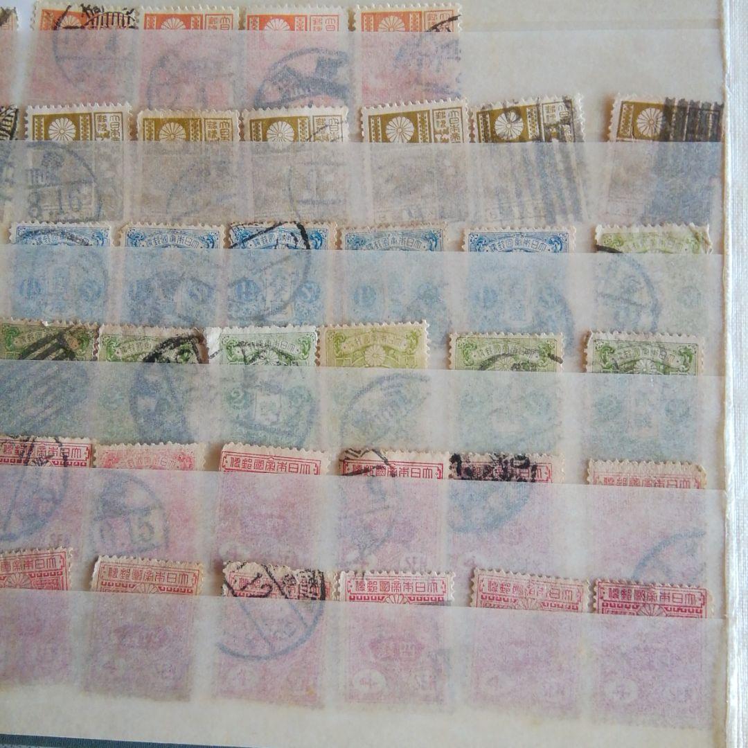 新版改色富士鹿、田沢型旧大正毛紙118枚セット。