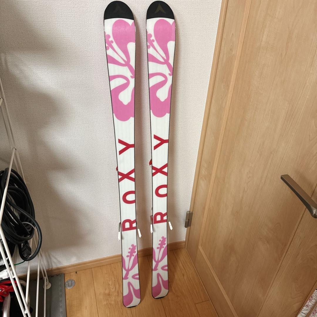 ROXYロキシー スキー4点セット130cm ROSSIGNOL HEAD 美品