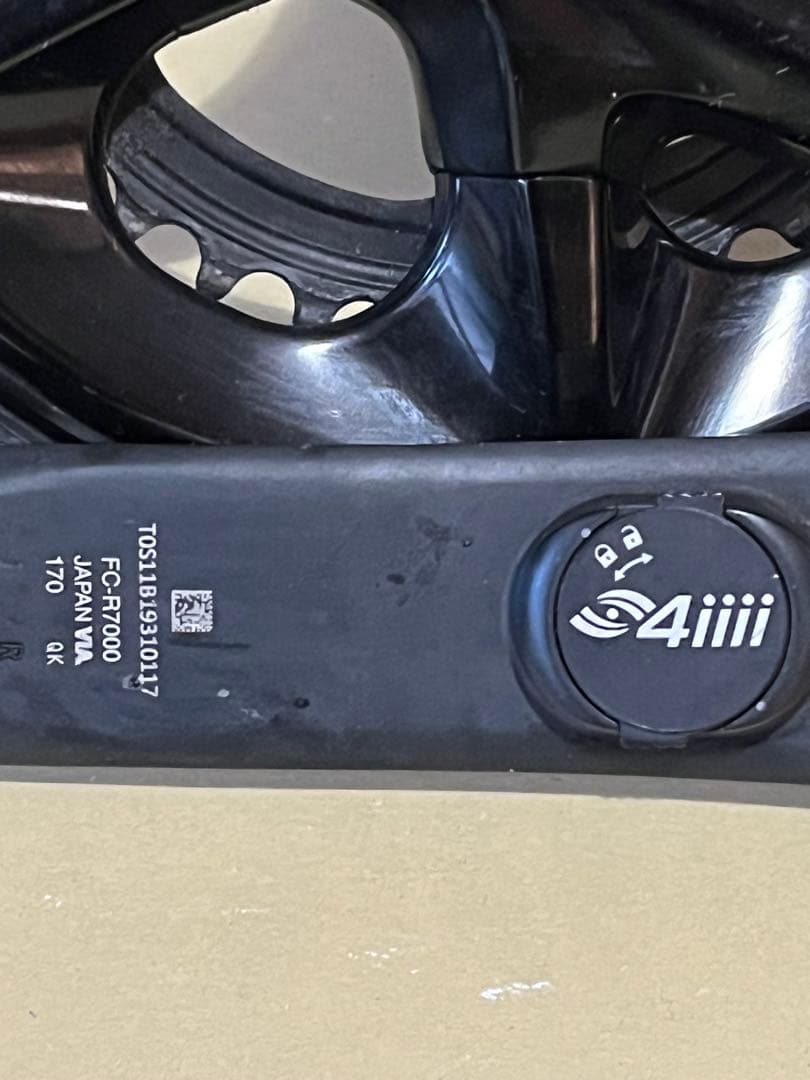 4iiii パワーメーター付きシマノ105 12s170mmクランク　ペダル付き