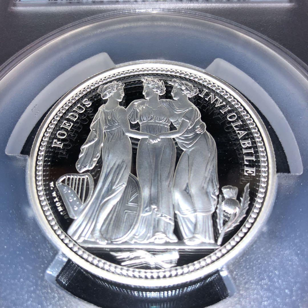 2020年オルダニースリーグレイセス2オンス5ポンド銀貨ファーストストライク