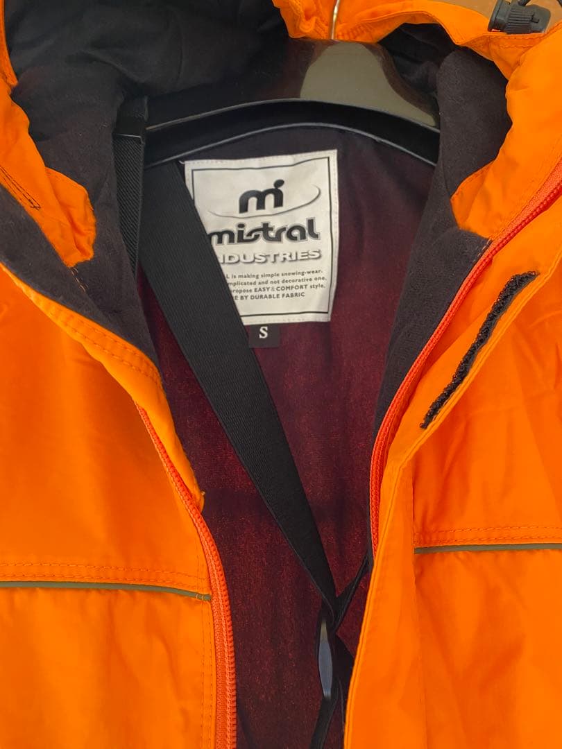 mistral スノーボードウェア Sサイズ オレンジ