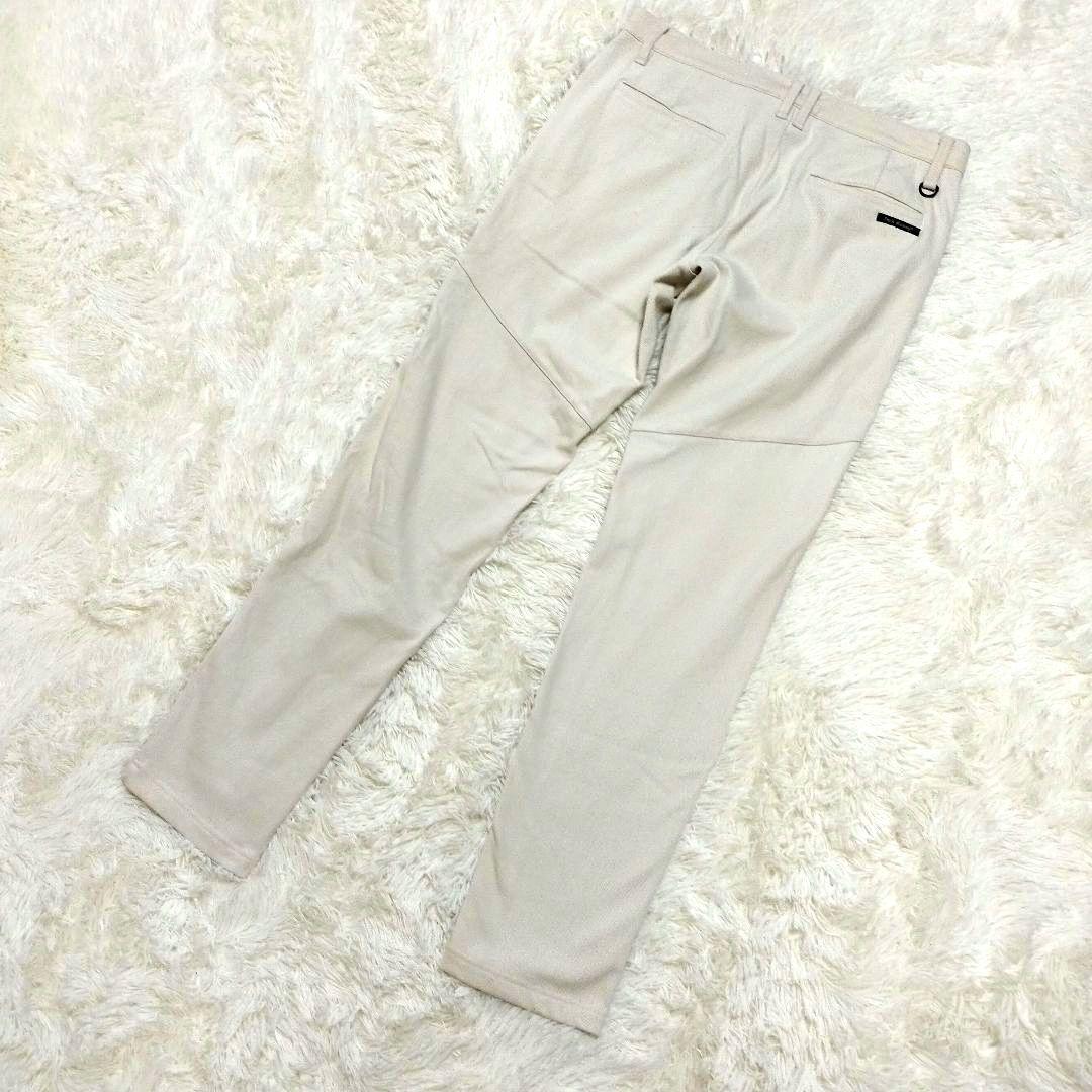 JACK BUNNY ジャックバニー 裏起毛 ストレッチロングパンツ ベージュ系