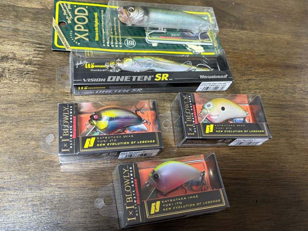 メガバス　ブロリー　xpod ワンテンsr セット