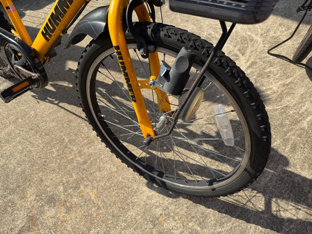 HUMMER 子供用自転車 22インチ　CTB226-TZ（イエロー）