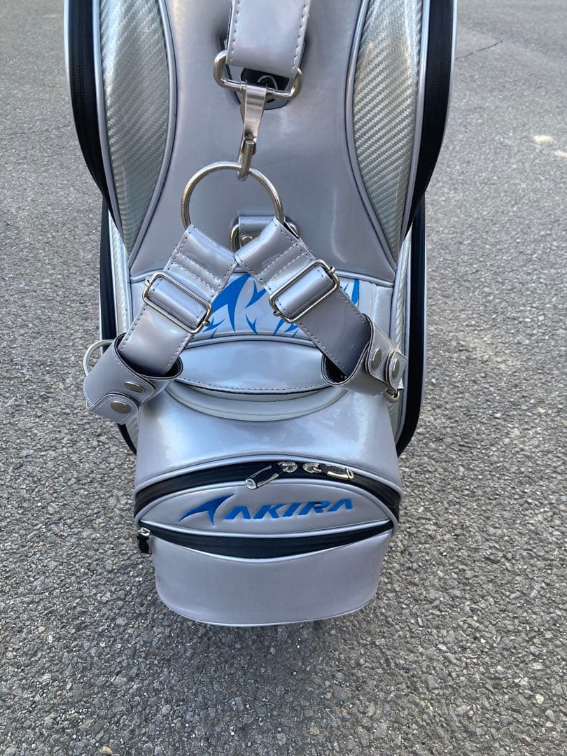 アキラプロダクツ キャディバッグ 10インチ 大型 ツアーバッグ