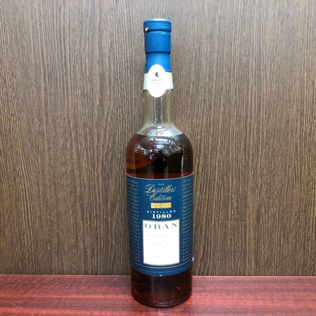 オーバン ダブルマチュアード シングルモルト 1980年 700ml 43%