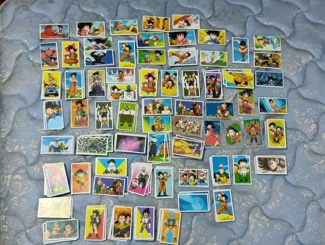 【昭和レトロ】ドラゴンボールキャラクター　角めんこ235枚　まとめ売り