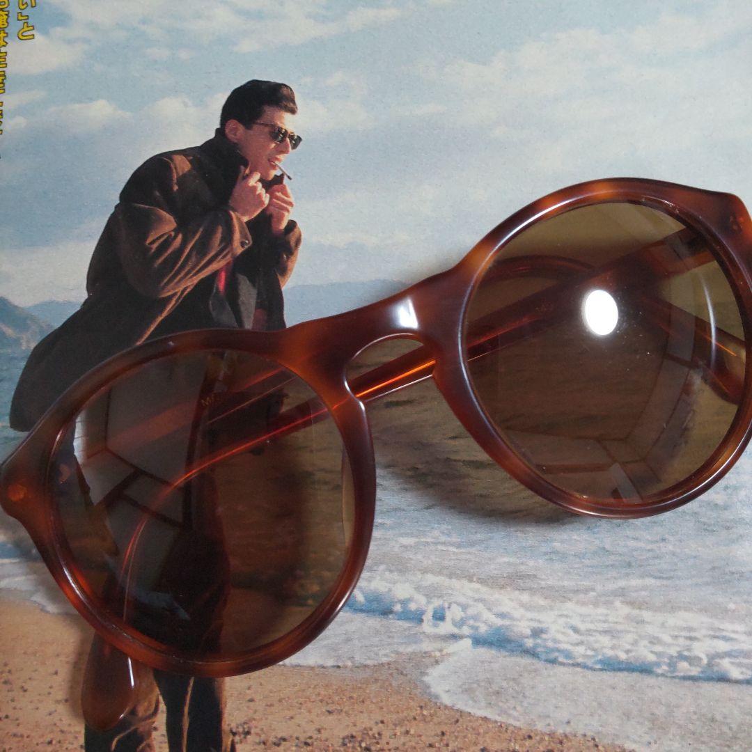 舘ひろしゴリラ警視庁鼈甲アルマーニサングラス