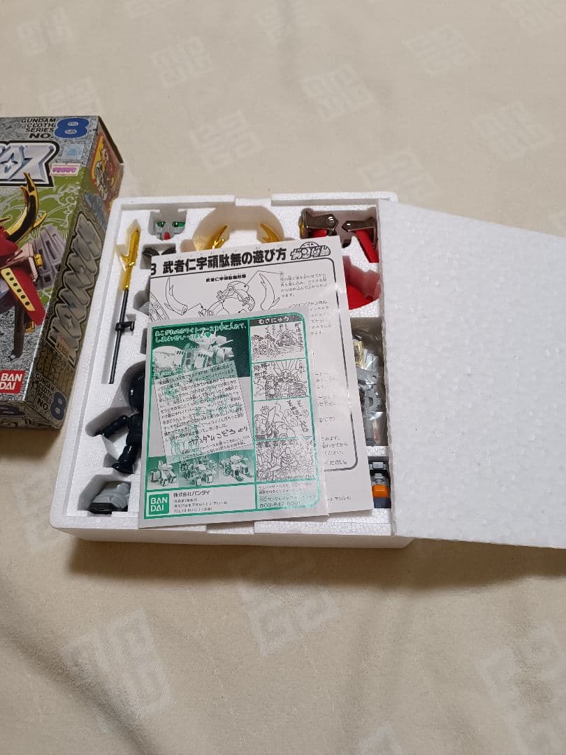 SDガンダム　ガンダムクロス　武者仁宇頑駄無　シール未使用