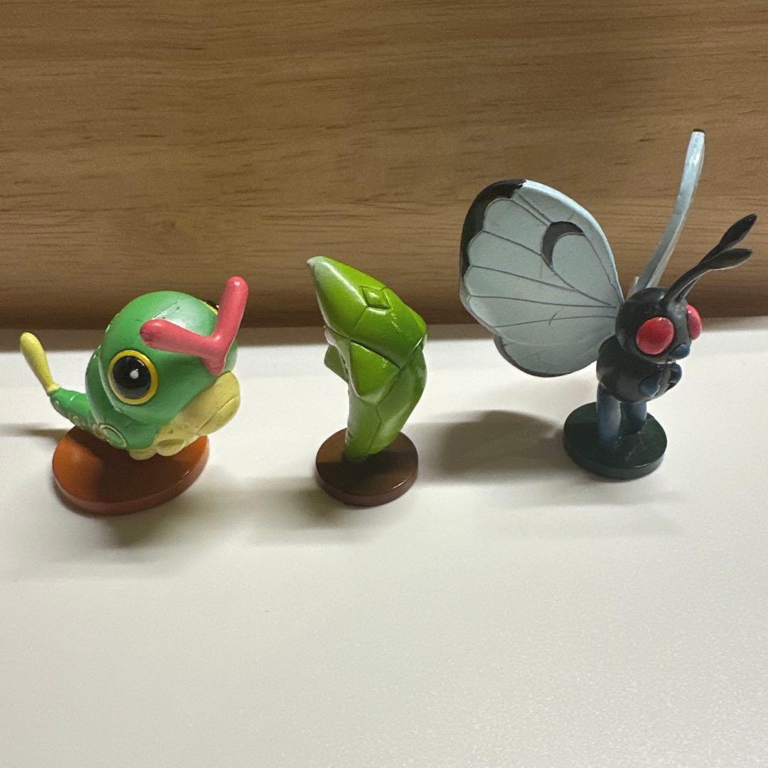 ポケモン【初期】 キャタピー　トランセル　バタフリー