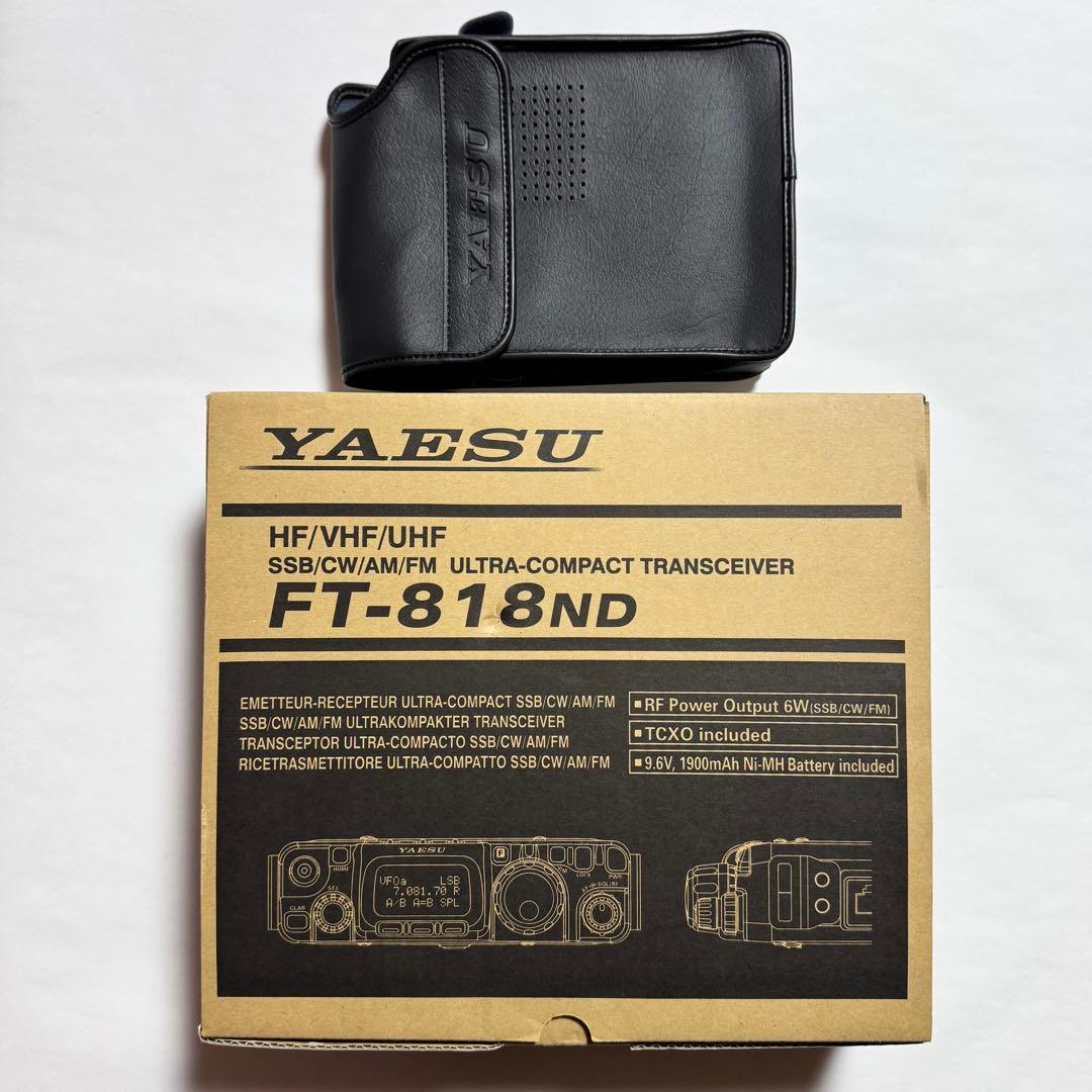 【レア】YAESU マルチバンドトランシーバー　FT-818ND