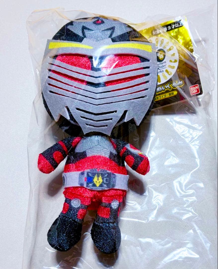 仮面ライダー　アギト　ドライブ 龍騎　Chibiぬいぐるみ 20周年　希少　特撮