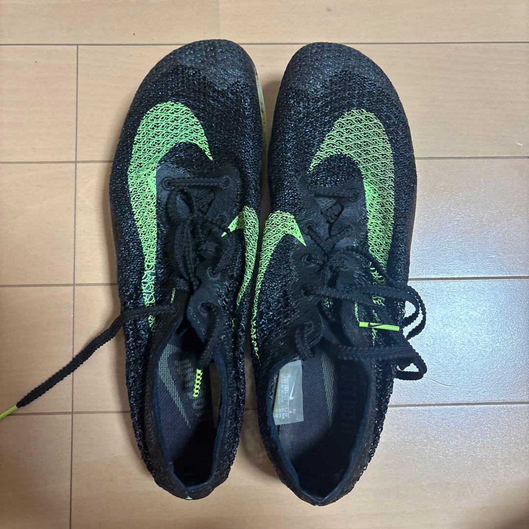 希少　試し履き　ナイキ　エアズームビクトリー　ブラック 24.5cm