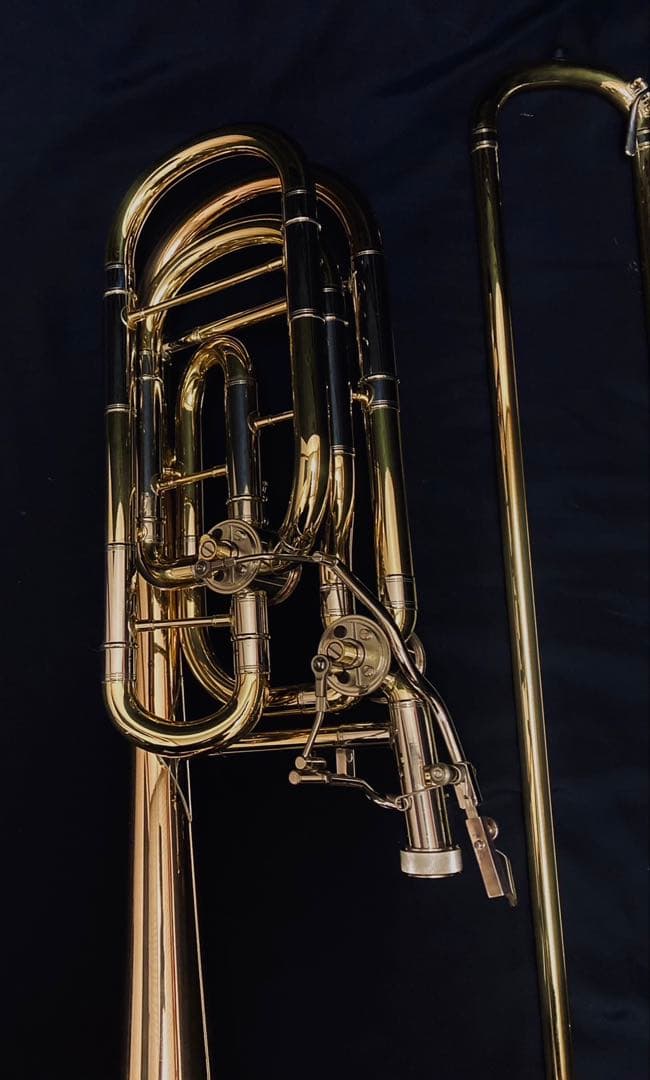 中古ヤマハバストロンボーンYBL-822Gロータリーデタッチャブル ダグラスヨー