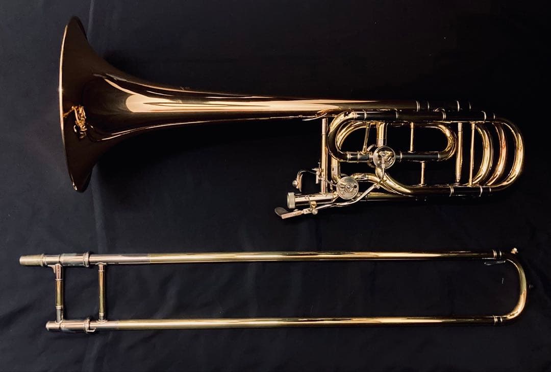 中古ヤマハバストロンボーンYBL-822Gロータリーデタッチャブル ダグラスヨー