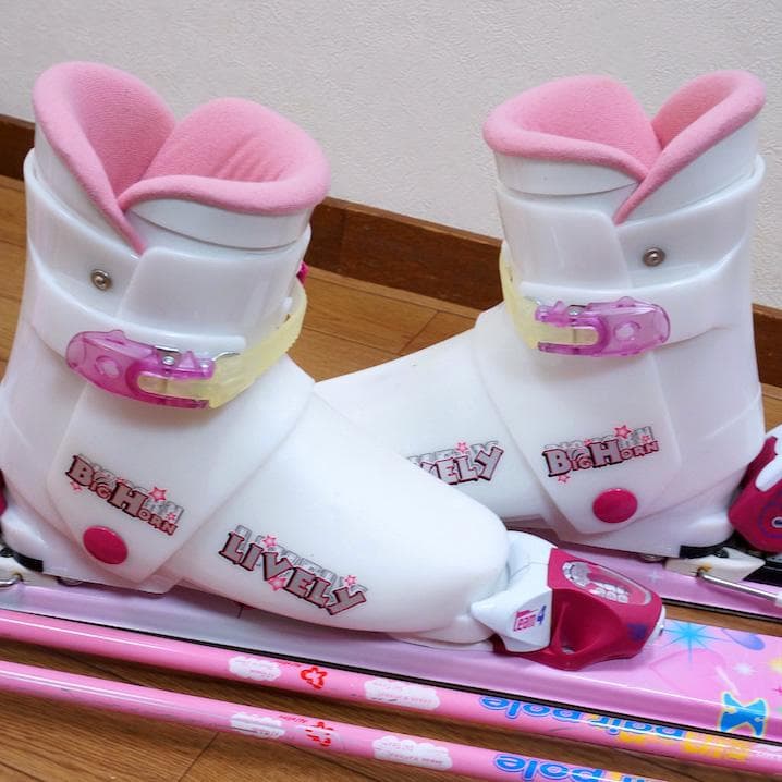 メンテ済 146cm 靴24cm KAZAMA スキーセット