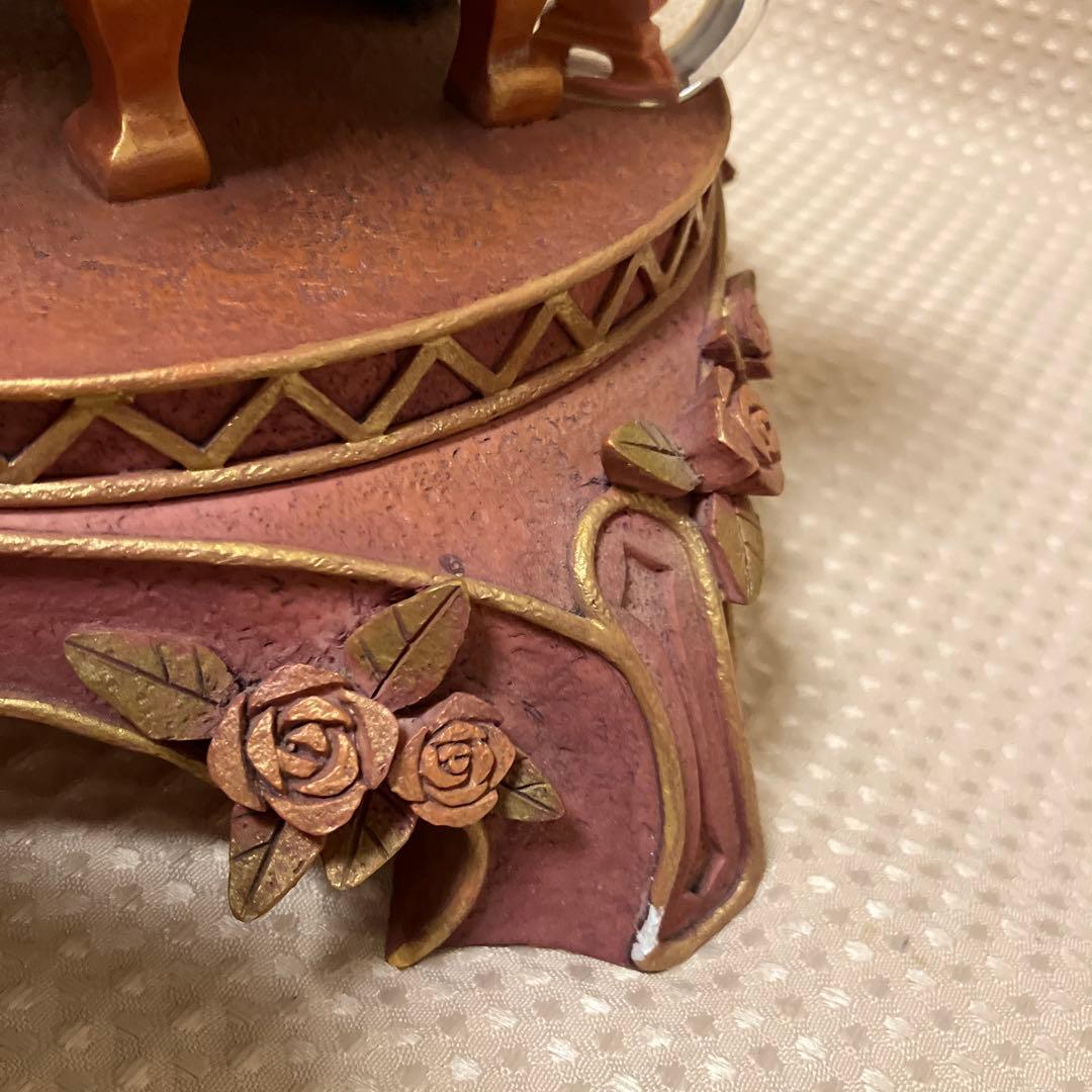 美女と野獣 Beauty and the Beast10周年記念スノーグローブ