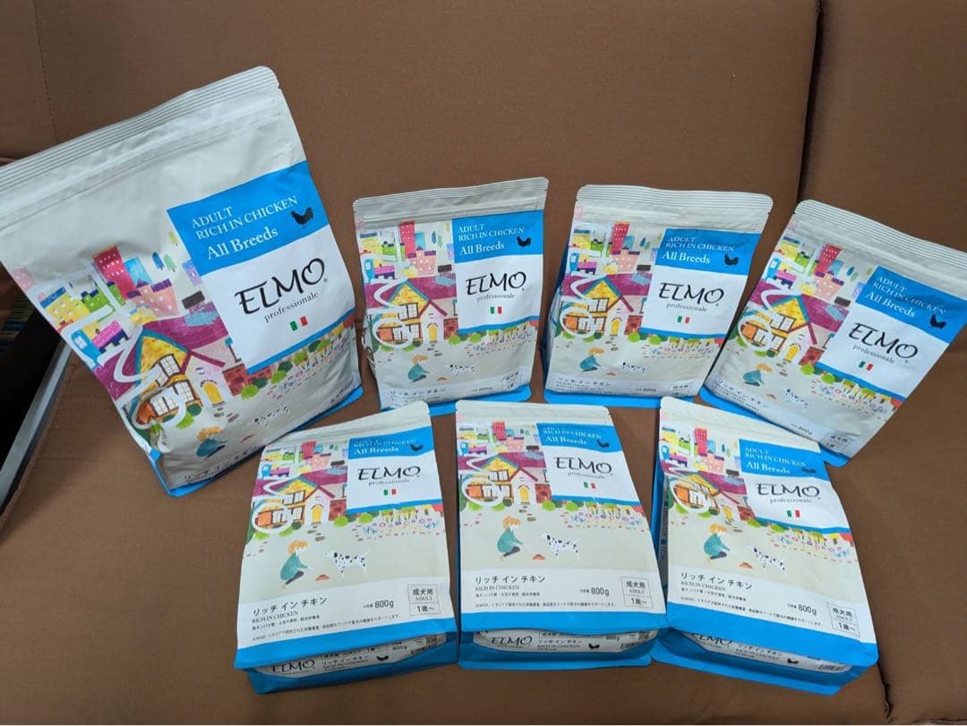 ELMO ドライフード 3kg & 800g セット