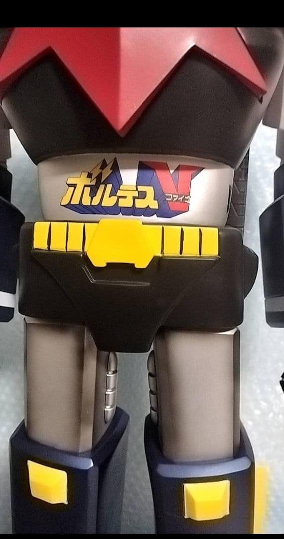 60cm 新品 超電磁マシーン ボルテスV スーパージャンボ ソフビ　ポピー