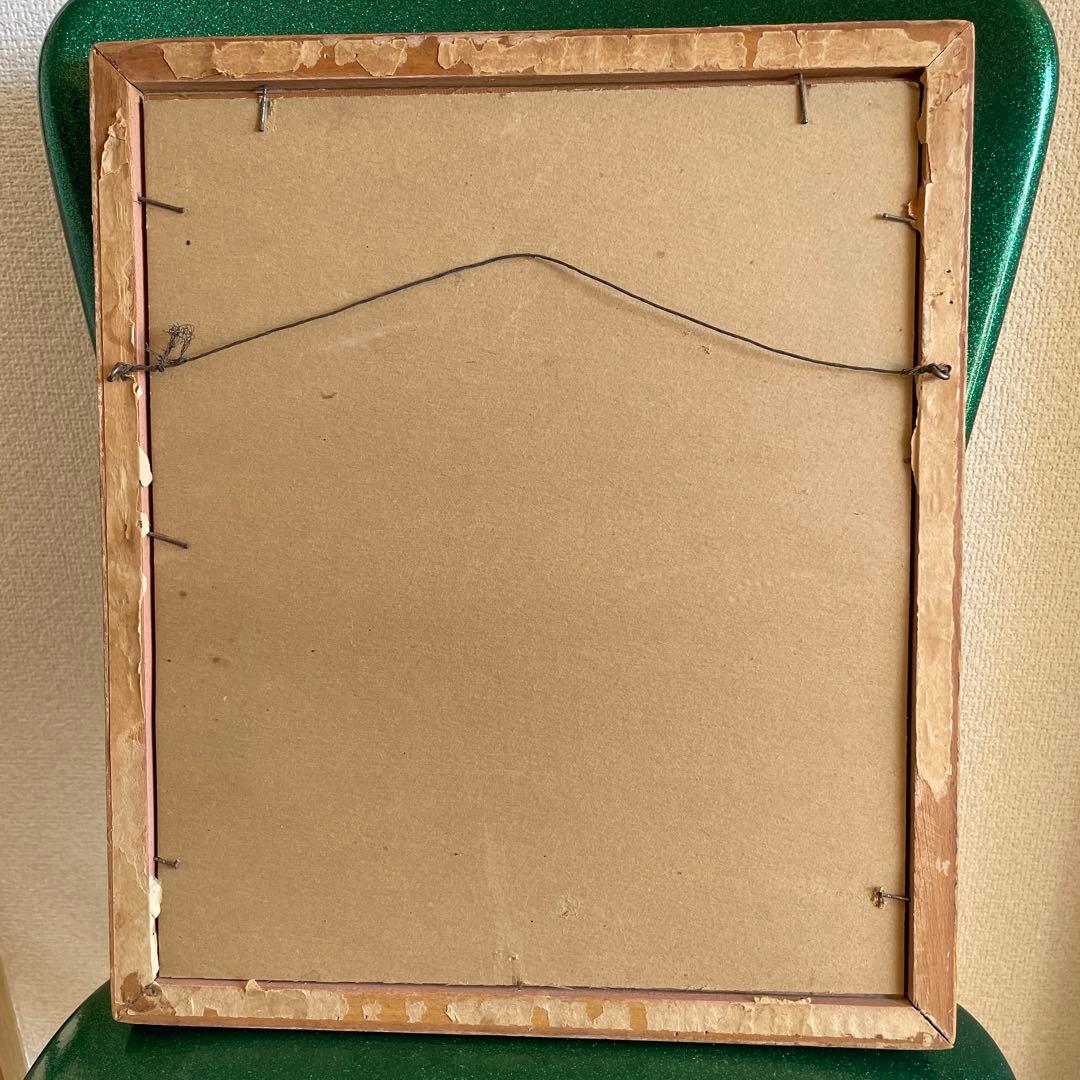 希少！50s〜アメリカアンティーク　ターナー社男女壁掛け　USAヴィンテージ雑貨