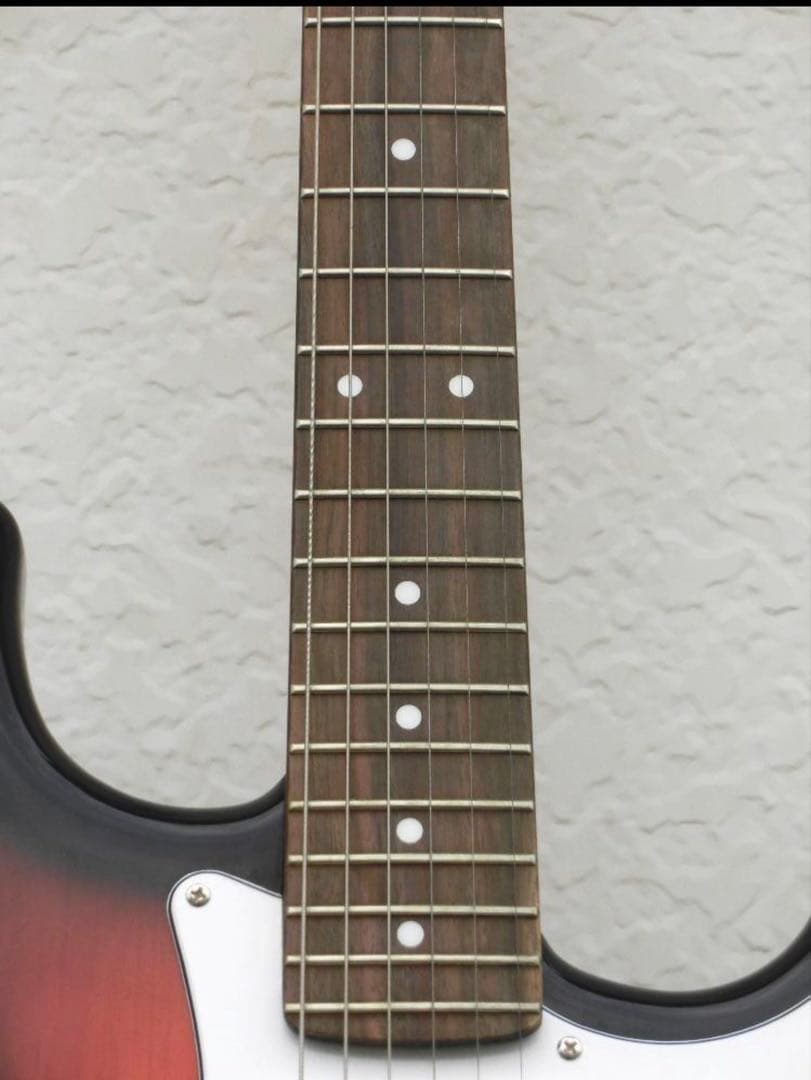 エレキギター サンバースト 21フレット