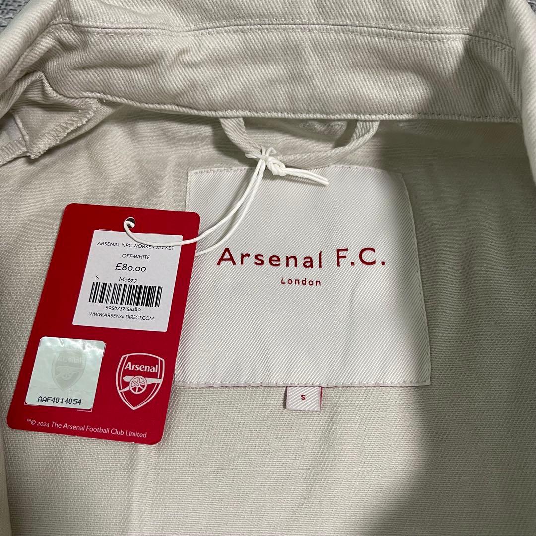 アーセナル　オフホワイト　ジャケット　新品　日本未発売