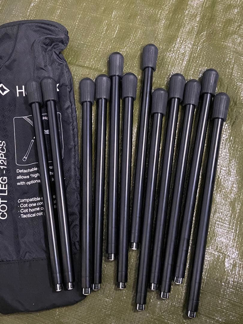 Helinox タクティカルコットコンバーチブル コットレッグ付き