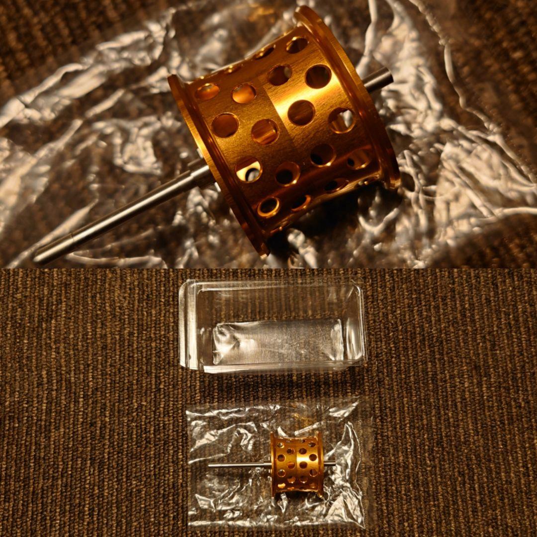 2未使用 KTF シマノ 13メタニウム バーサタイルフィネススプール ゴールド