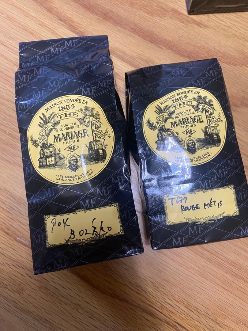 【新品】マリアージュフレール　4種