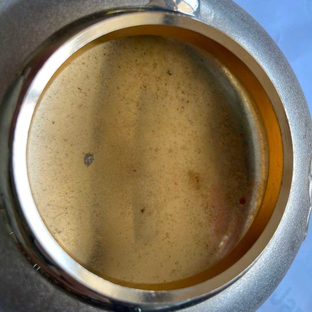 黃金茶釜 24KGP 香炉 銅鋳造インテリア　コレクション