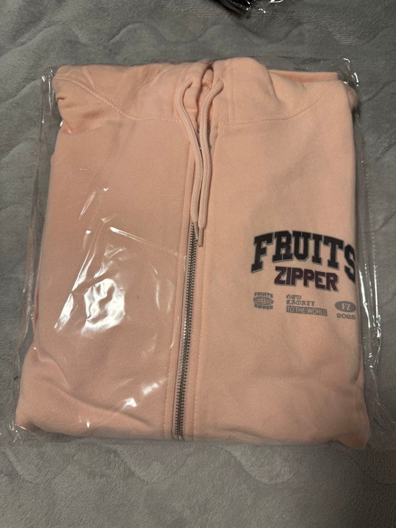 松本かれん 推しアピ hoodie FRUITS ZIPPER パーカー