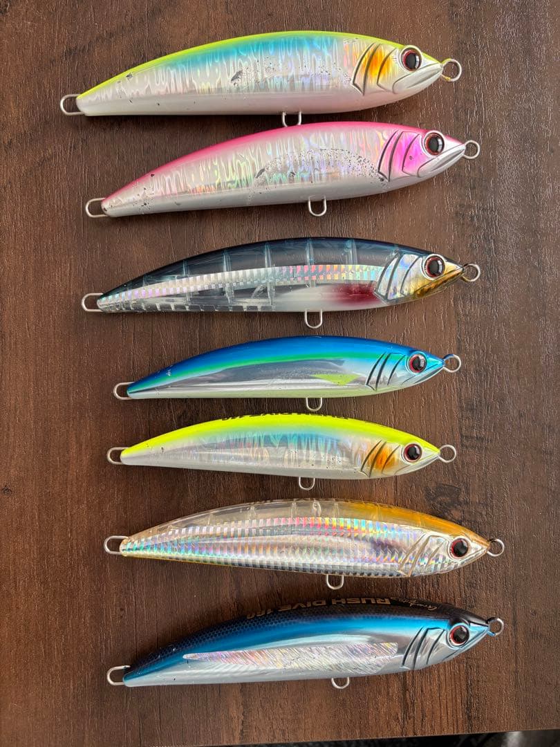 パームス　ラッシュダイブ　140F 160F 7個セット