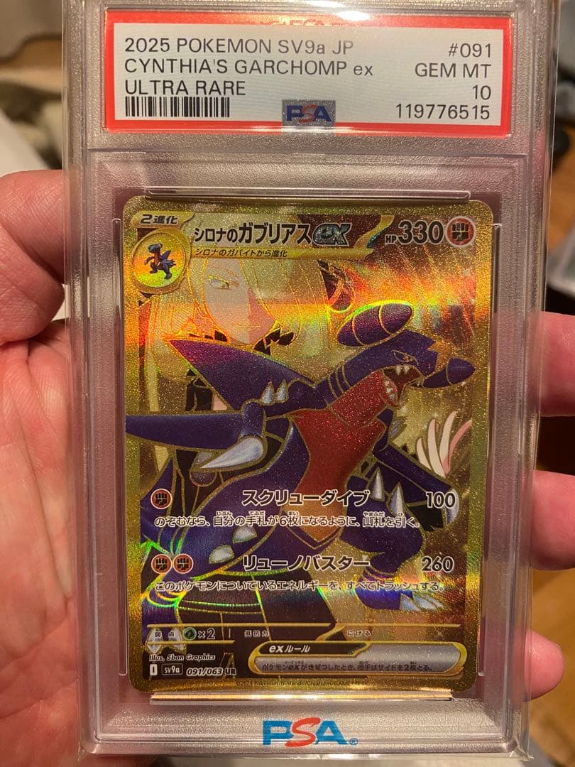 k*i様 PSA10 ポケモンカード シロのガブリアス ex UR