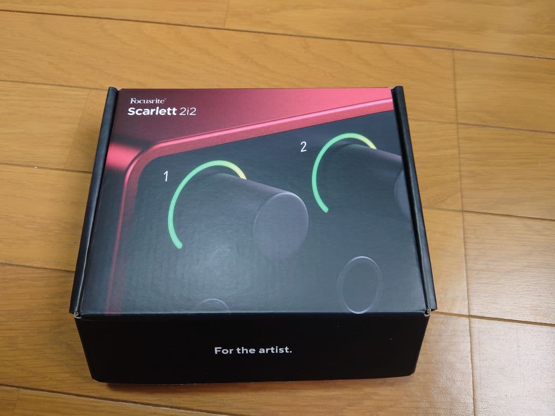 Focusrite Scarlett 2i2(gen.4) インターフェイス