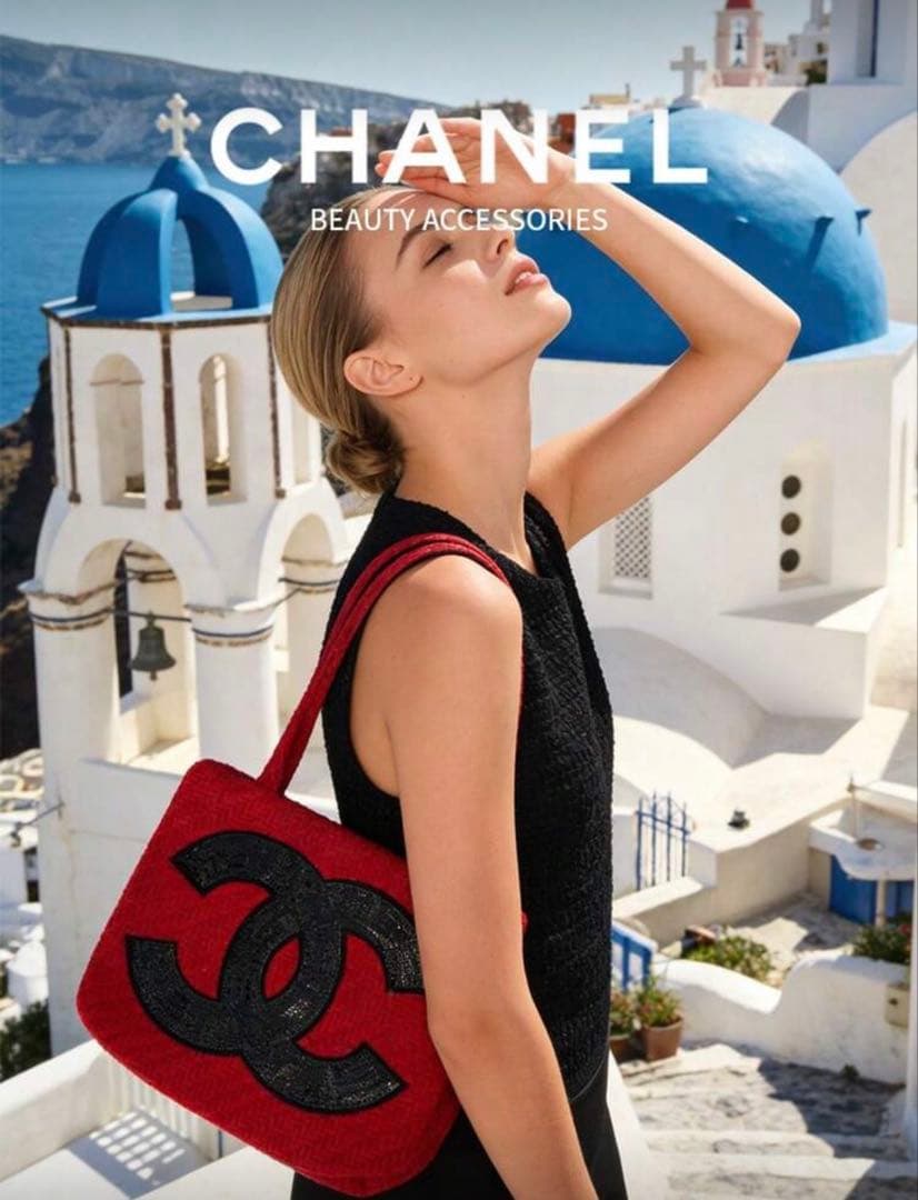 T*た様 新品未使用♡CHANEL ノベルティトートバッグ ビッグココマーク レ