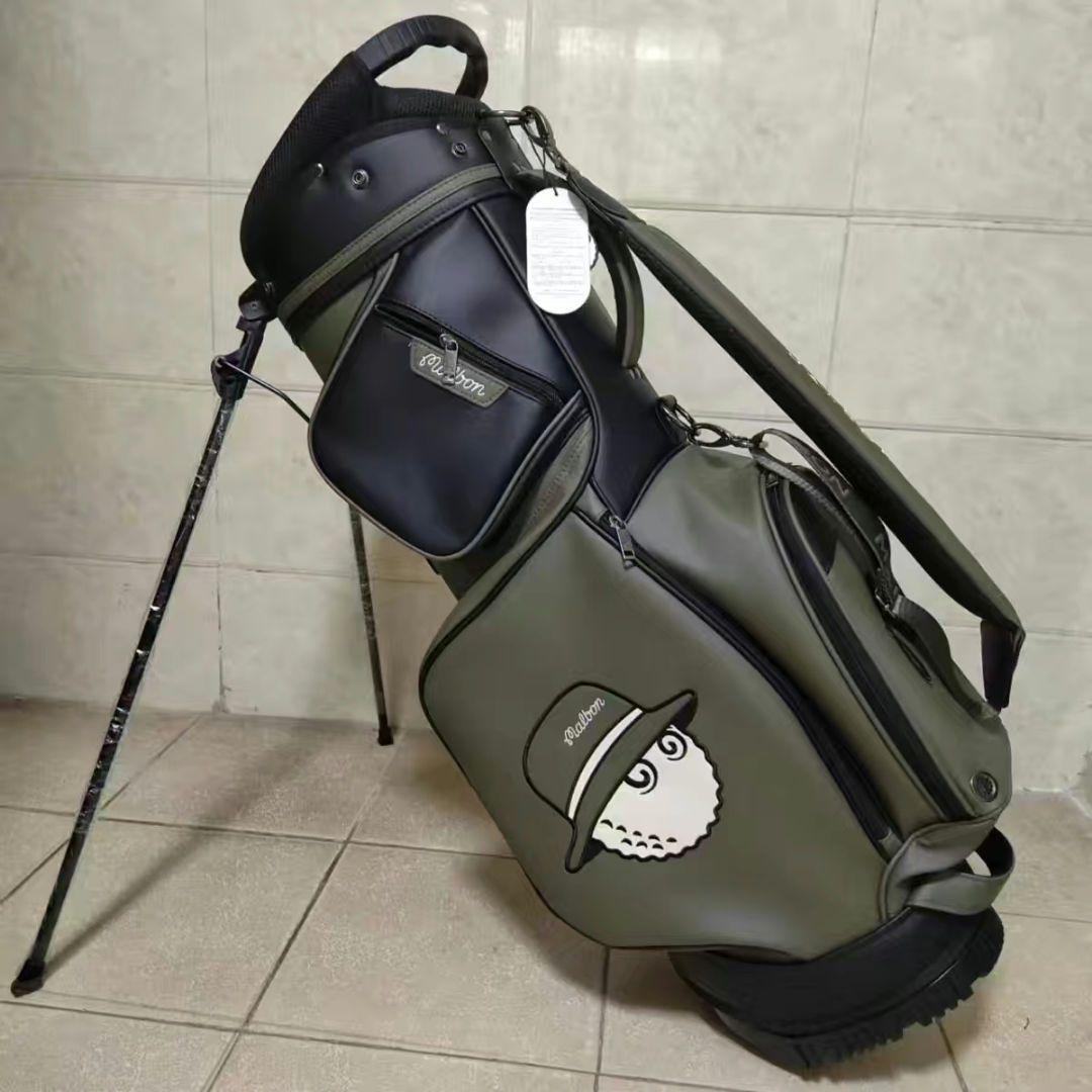 マルボン キャディバッグ グリーン スタンドゴルフバッグ キャディバッグ訳あり