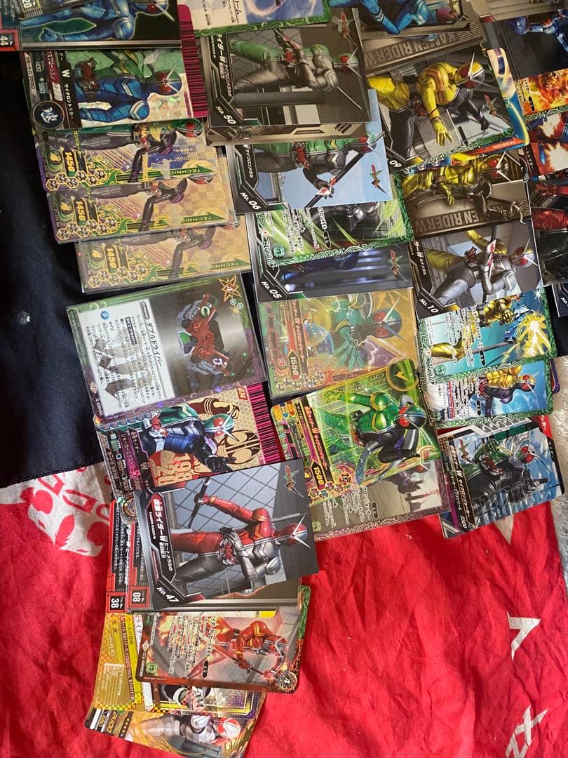 仮面ライダーダブル　カードコレクションまとめ売り　おまけ大量　バラ売り不可