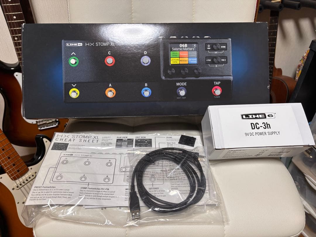 ギター line6 hx stomp xl