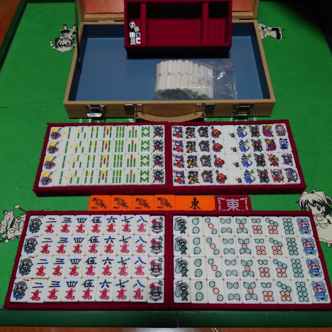 市川屋　東方麻雀牌「極東」+東方麻雀マット