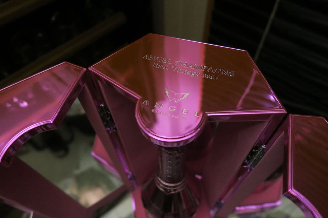 エンジェル ヴィンテージ 2005年 ピンク 正規品 シャンパン 箱 ケース付き